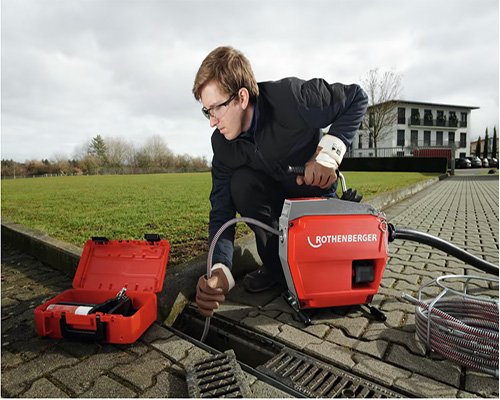 Tıkanıklık açma — profesyonel spiral makine