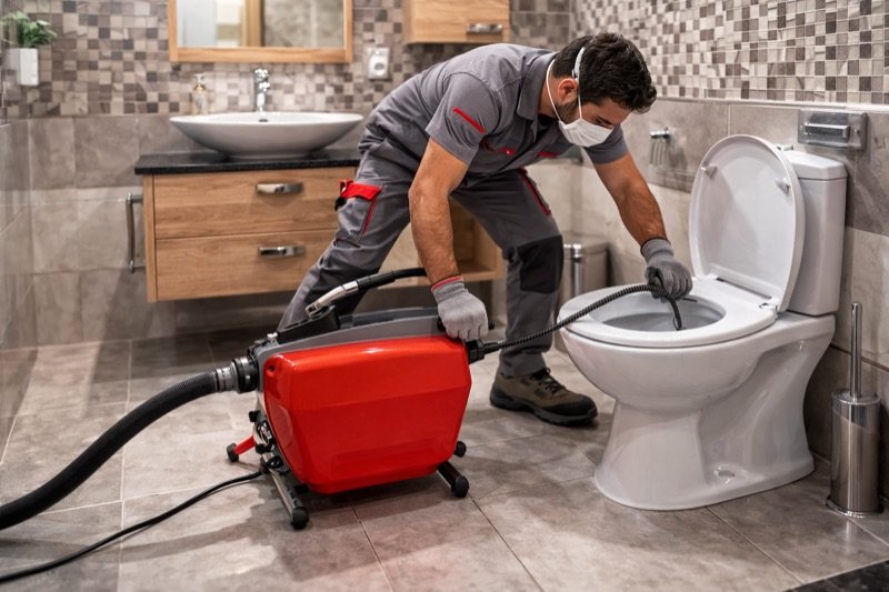 Tuvalet tıkanıklığı açma